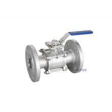 Stainless steel 3PC Flange Ball Valve